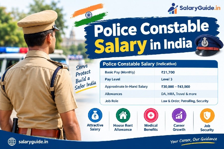 Police Constable Salary in India