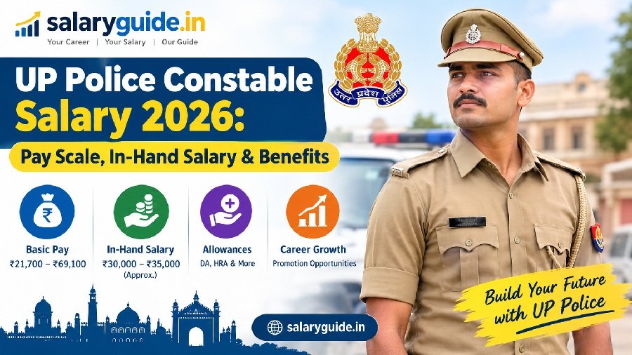 UP Police Constable Salary 2026: Pay Scale, In-Hand Salary & Benefits