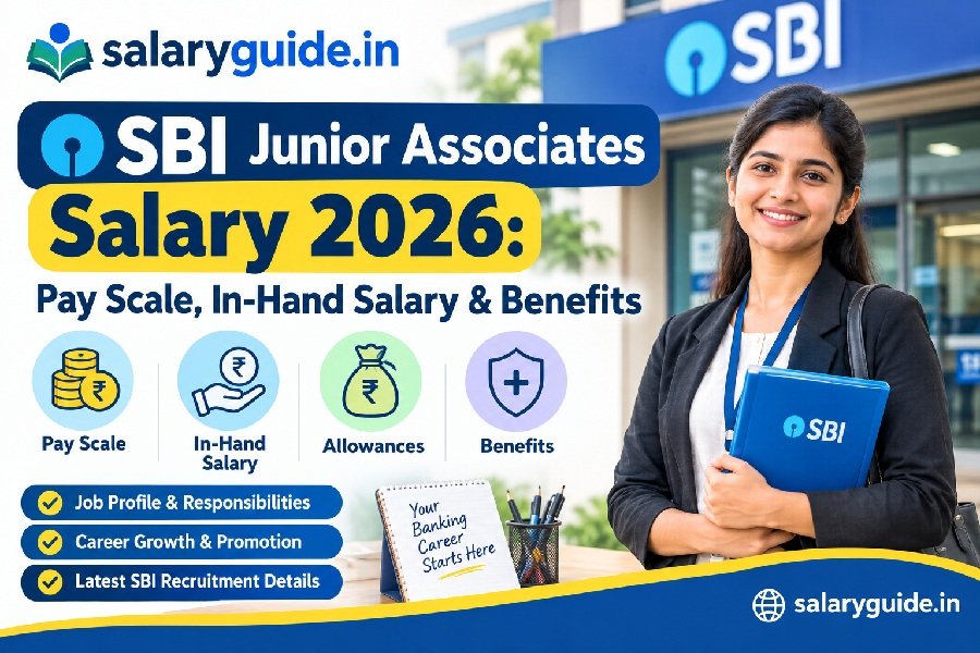 SBI Junior Associates Salary 2026: Pay Scale, In-Hand Salary & Benefits