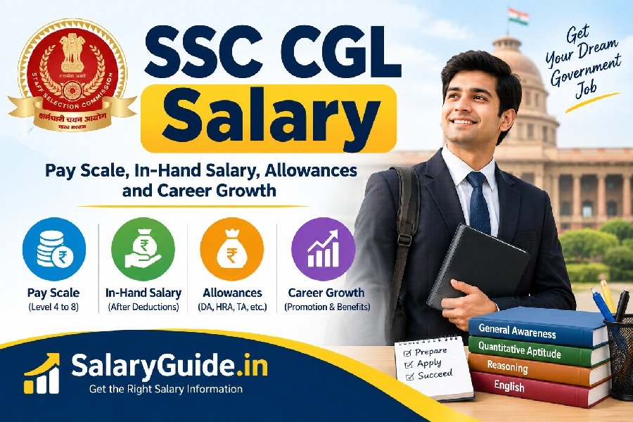 SSC CGL Salary: Post-Wise Pay Scale, In-Hand Salary and Allowances